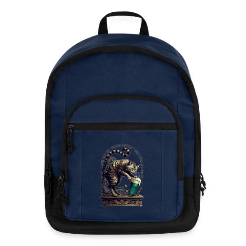 Lucky Last Call Cat Graphic Tee - Basic Backpack