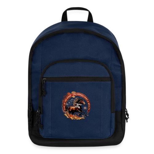 Year of the Horse Fiery Spirit T Shirt, Lunar New - Basic Backpack