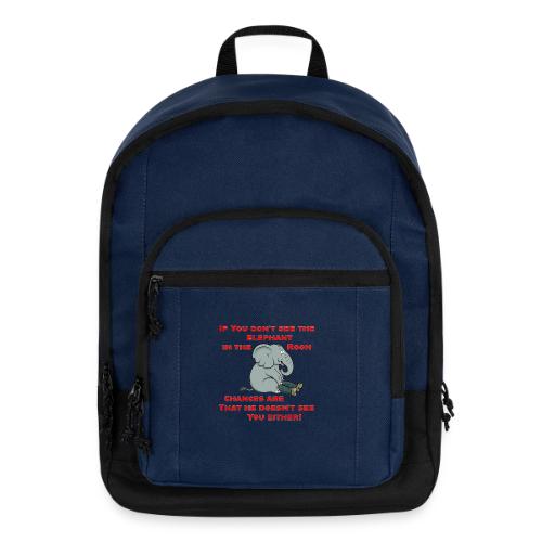 Elephant in the Room Meme - Basic Backpack