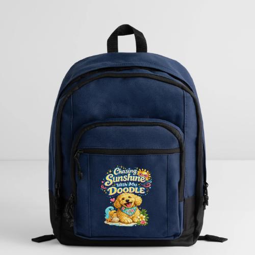Chasing Sunshine With My Doodle - Basic Backpack