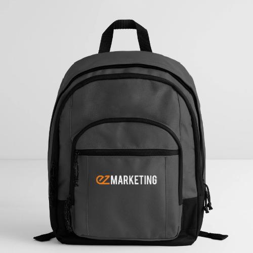 EZ White Single Logo - Basic Backpack