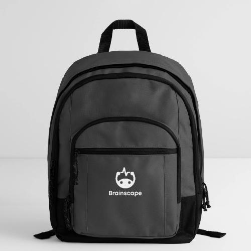 Brainscape Logo - Stacked White - Basic Backpack