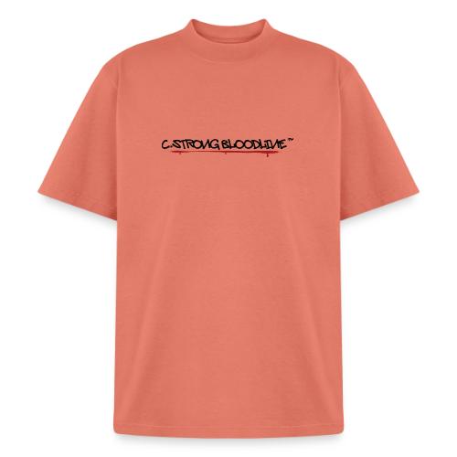 C.Strong Bloodline Logo (Black) - Heavyweight Washed Unisex T-Shirt