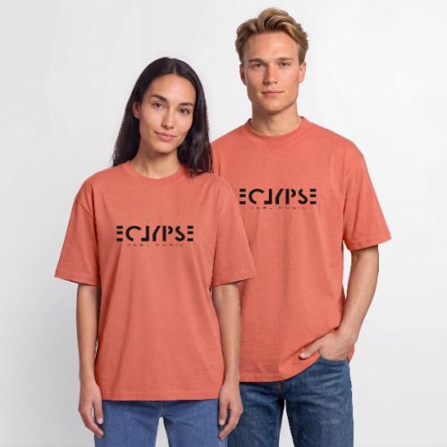 Eclypse Black Logo - Unisex Garment Dyed T-Shirt