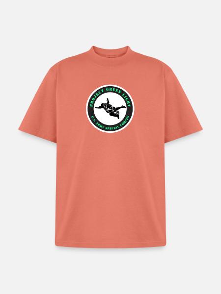 Project Green Light - Unisex Garment Dyed T-Shirt - peach