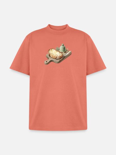 Toast & Tea - Unisex Garment Dyed T-Shirt - peach