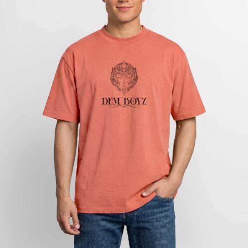 DemBoyz Full Logo (Black Edition) - Unisex Garment Dyed T-Shirt