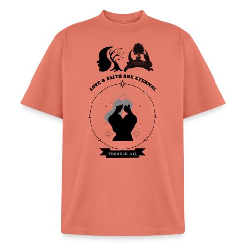 Love & Faith - Unisex Garment Dyed T-Shirt
