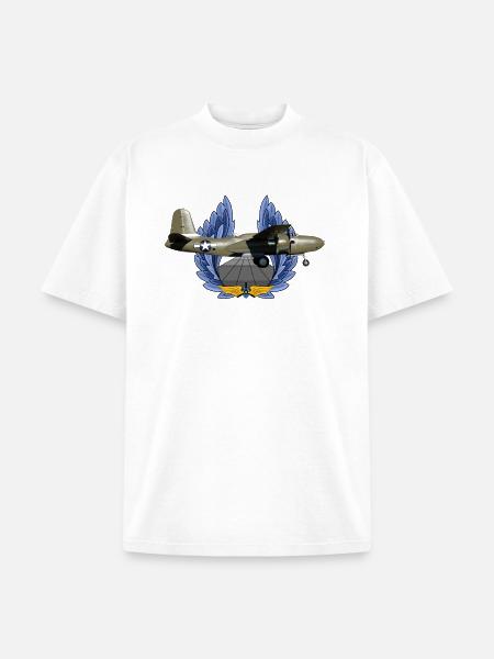 A-20 Havoc - Unisex Garment Dyed T-Shirt - white