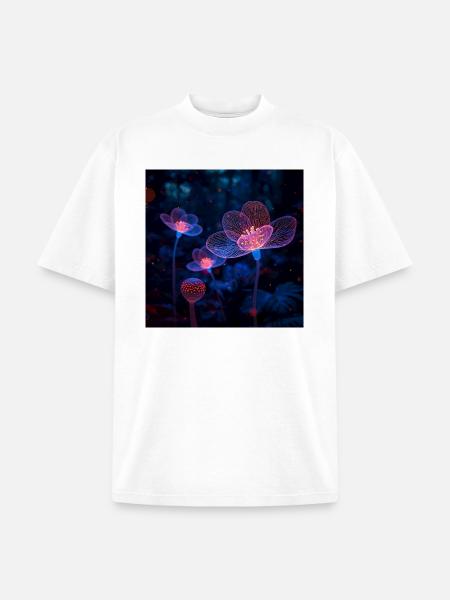 Lumen Lense - Unisex Garment Dyed T-Shirt - white