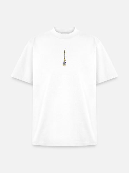 Kryst Ascension - Unisex Garment Dyed T-Shirt - white