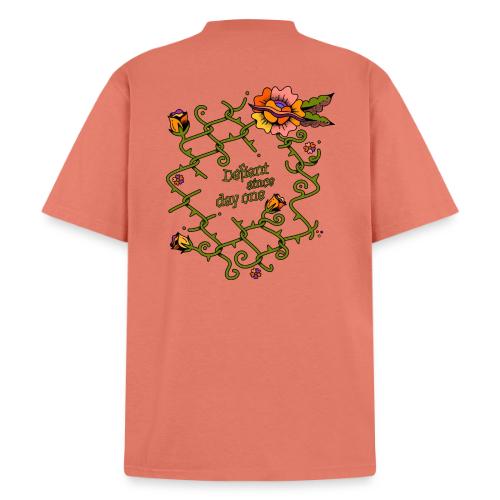 Defiant Since Day One - Heavyweight Washed Unisex T-Shirt