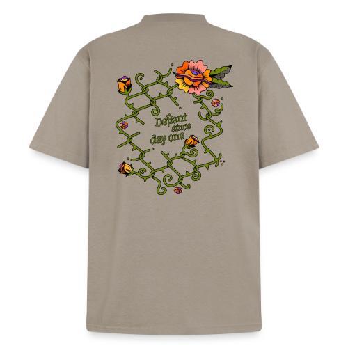 Defiant Since Day One - Heavyweight Washed Unisex T-Shirt