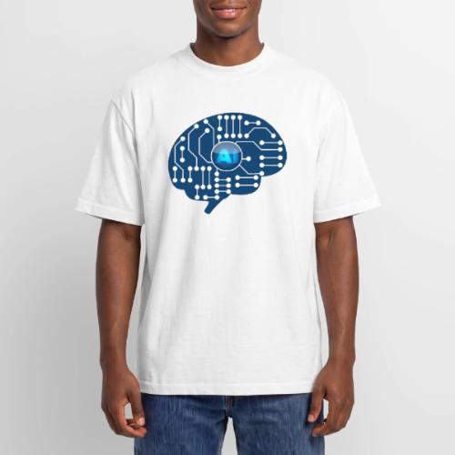 AI: Mind Wired - Unisex Garment Dyed T-Shirt