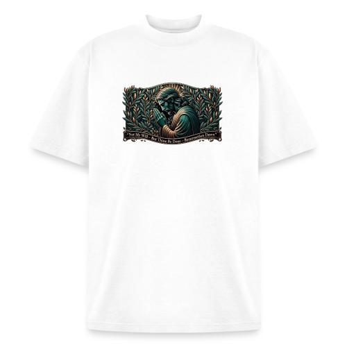 Easter Not My Will Gethsemane T Shirt, Bro Gift - Unisex Garment Dyed T-Shirt