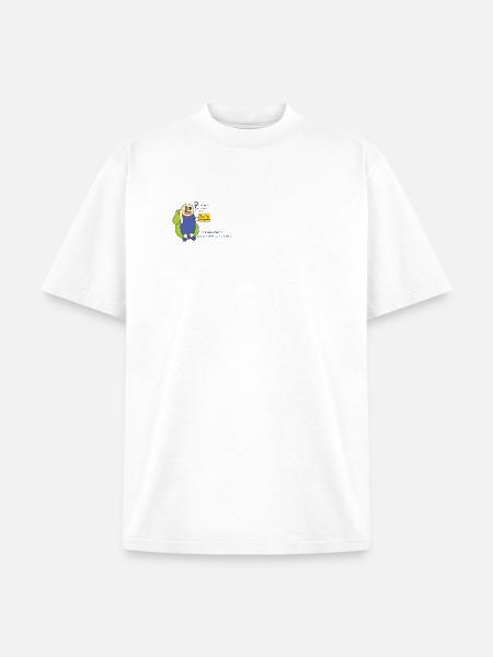 Help or Content? - Unisex Garment Dyed T-Shirt - white