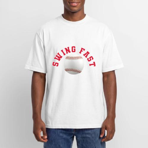 Baseball: Swing Fast Energy - Unisex Garment Dyed T-Shirt