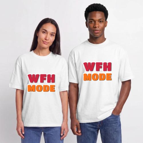 WFH Mode Remote Work Lifestyle Design - Unisex Garment Dyed T-Shirt