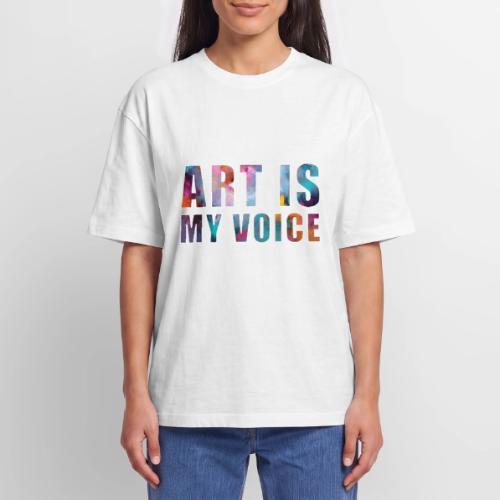 Art Is My Voice - Unisex Garment Dyed T-Shirt