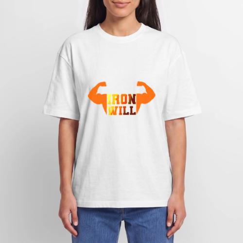 Bodybuilding: Iron Will Power - Unisex Garment Dyed T-Shirt