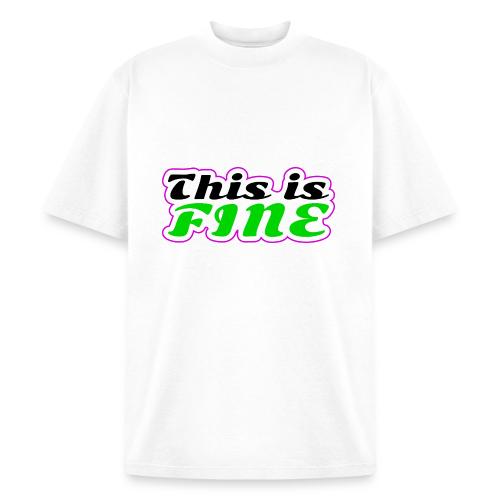 This Is Fine Balance - Heavyweight Washed Unisex T-Shirt