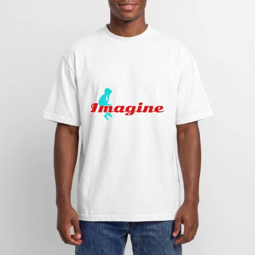 Imagine – Inspire Creativity & Dreams - Unisex Garment Dyed T-Shirt