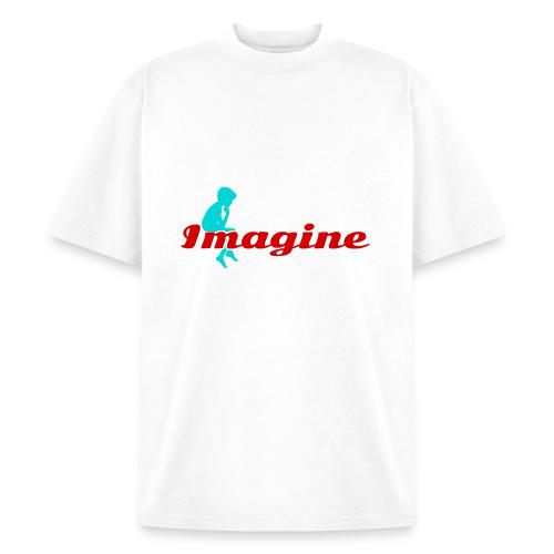 Imagine – Inspire Creativity & Dreams - Heavyweight Washed Unisex T-Shirt