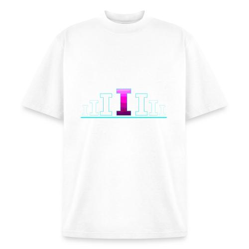Letter I – Capital Varsity Alphabet Monogram - Heavyweight Washed Unisex T-Shirt