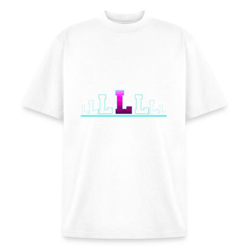 Letter L – Capital Varsity Alphabet Monogram - Heavyweight Washed Unisex T-Shirt