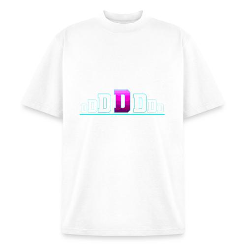 Letter D – Capital Varsity Alphabet Monogram - Heavyweight Washed Unisex T-Shirt