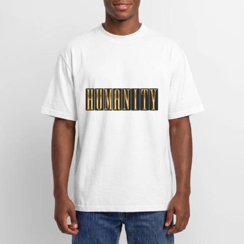 Golden Humanity Statement - Unisex Garment Dyed T-Shirt