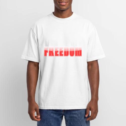 Freedom Typography Design - Unisex Garment Dyed T-Shirt
