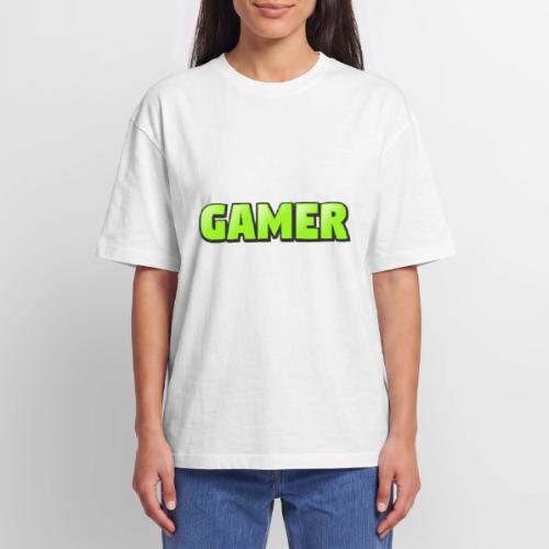 Gamer Neon Green Gaming Logo Design - Unisex Garment Dyed T-Shirt