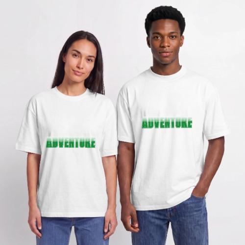 Adventure Typography Design for Apparel - Unisex Garment Dyed T-Shirt