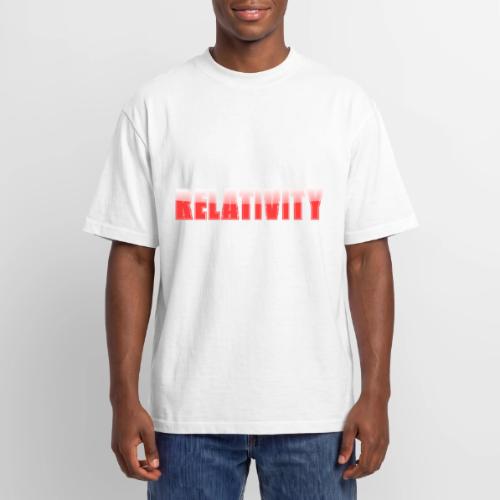 Relativity Science Typography Design - Unisex Garment Dyed T-Shirt