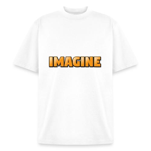 Imagine Word Art – Creative Gradient Design - Heavyweight Washed Unisex T-Shirt