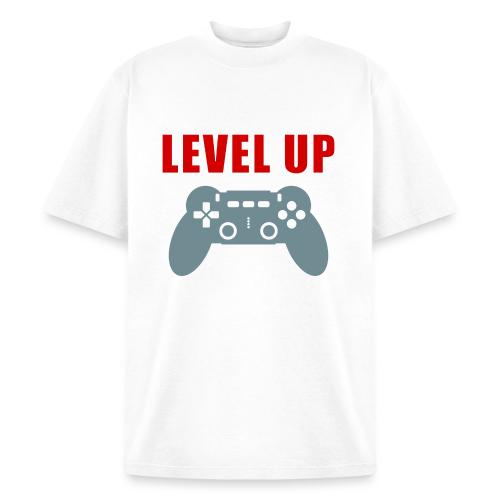 Level Up Gamer Controller Apparel - Heavyweight Washed Unisex T-Shirt