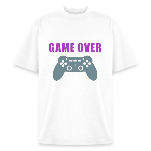 Game Over Gamer Controller Design - Heavyweight Washed Unisex T-Shirt