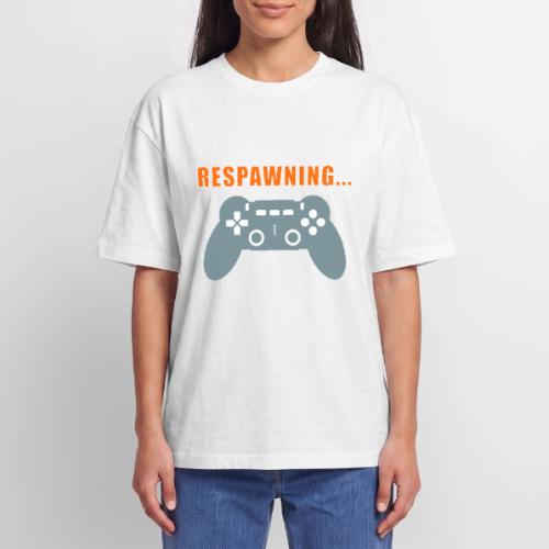 Respawning Gamer Controller Design - Unisex Garment Dyed T-Shirt