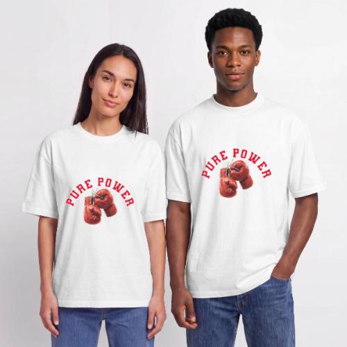 Boxing: Pure Power Punch - Unisex Garment Dyed T-Shirt