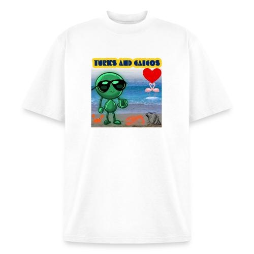 Smoon City_Turks and Caicos - Heavyweight Washed Unisex T-Shirt