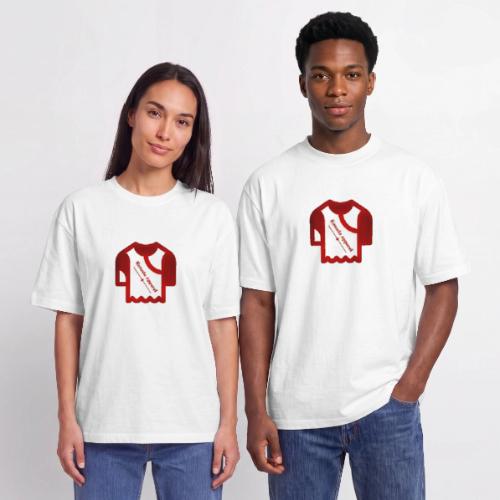 Kenada Logo white spray - Unisex Garment Dyed T-Shirt