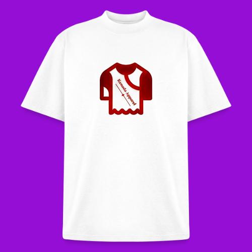 Kenada Logo white spray - Heavyweight Washed Unisex T-Shirt