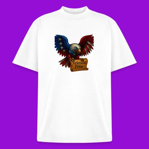 Veterans Press Bald Eagle - Heavyweight Washed Unisex T-Shirt