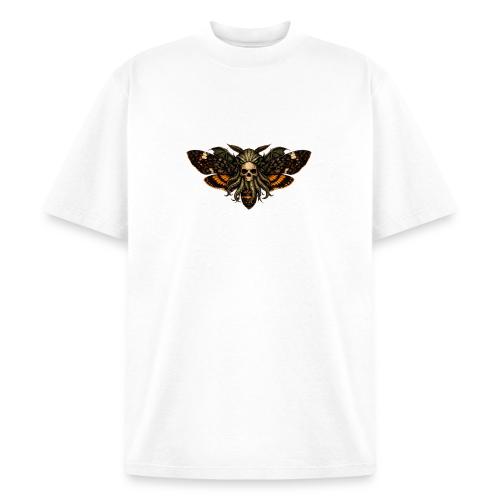Cthulhu Moth Skull - Heavyweight Washed Unisex T-Shirt