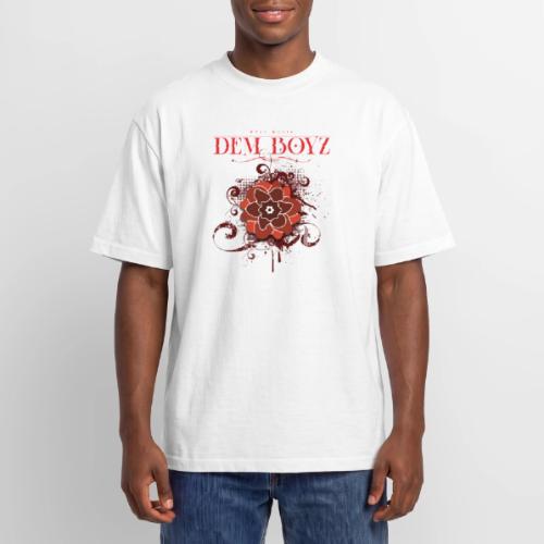 Flower Splash Reds - Unisex Garment Dyed T-Shirt