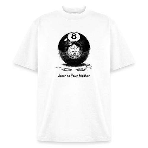 Sarcastic Mom T-Shirt Magic 8-Ball Oracle - Heavyweight Washed Unisex T-Shirt