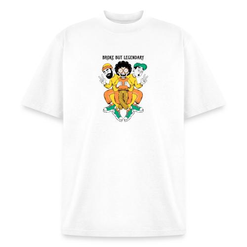 Legendary Broke Crew Retro - Heavyweight Washed Unisex T-Shirt