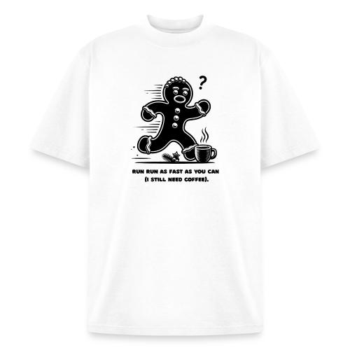Gingerbread Man T-Shirt - Heavyweight Washed Unisex T-Shirt