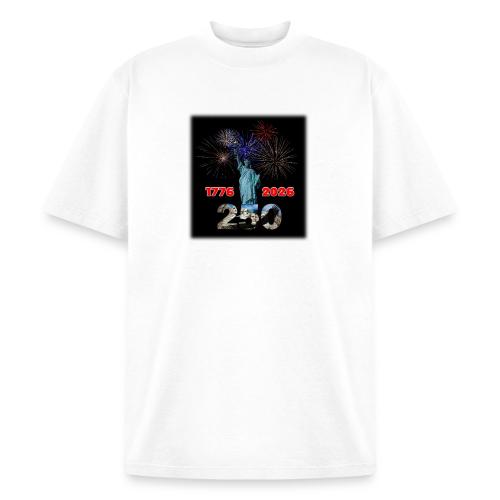 1776 - 2026 - 250 Years USA | Fireworks - Heavyweight Washed Unisex T-Shirt